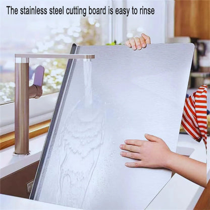 Premium Stainless Steel Kitchen Chopping Board