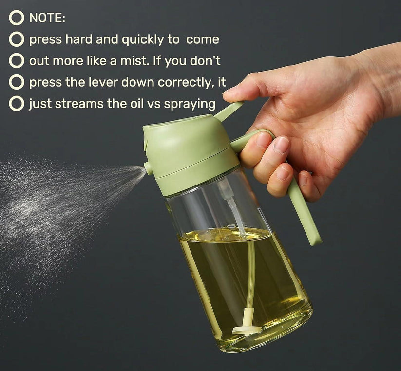 Drip-Free 2-in-1 Oil Dispenser