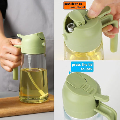 Drip-Free 2-in-1 Oil Dispenser