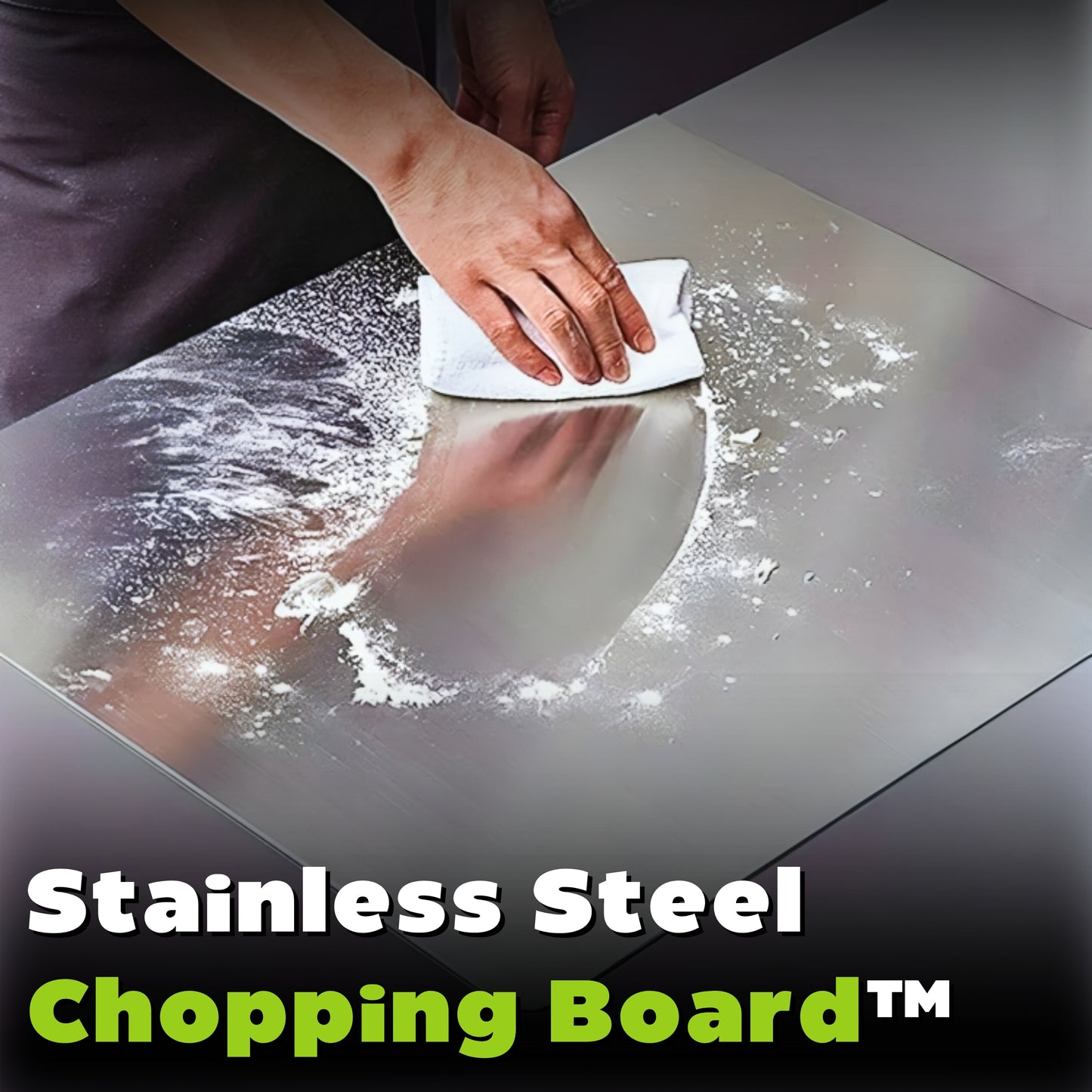 Premium Stainless Steel Kitchen Chopping Board