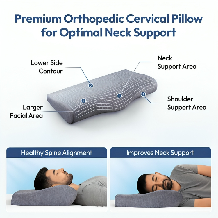 Ultimate Neck Contour Cervical Pillow™